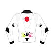 motorcycle white leather jacket