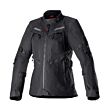 Women's Textile Motorcycle Jacket - Bermingum Motorcycle Black Riding Jacket Front