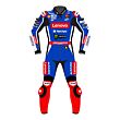 Blue Motorcycle Suit Francesco Bagnaia Italian GP 2024