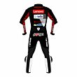 Racing Suit Leather – Francesco Bagnaia Winter Test Ducati One Piece Racing Leathers MotoGP 2023 back