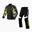 Horizon Motorcycle Riding Rain Suit Front