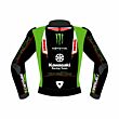 Kawasaki Race Jacket -  Jonathan Rea Race Bike Leathers Jacket SBK 2023 Back