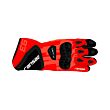 red motorcycle gloves