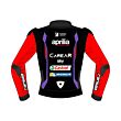 Aprilia Racing Jacket - Maverick Vinales Aprilia Racing Leather Jacket MotoGP 2023 Back