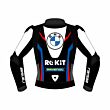 BMW Motorcycle Race Jacket - Michel Van Der Mark SBK 2023 Back