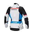 womens textile riding jacket back