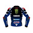 Yamaha Leather Jacket Fabio Quartararo MotoGP 2026 Back View