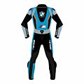 BMW Motorcycle Leather Suit - BMW Motorbike Race Leathers Suit Back