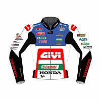 Alex Rins Honda Castrol Motorbike Racing Jacket MotoGP 2023 Front
