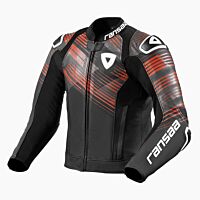 Alpha Combi Motorcycle Leather Race Jacket