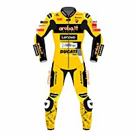 Alvaro Bautista Ducati Lenovo WSBK 2023 Yellow Suit Front
