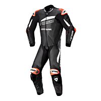 GP Plus V4 Leather One Piece Motorcycle Protective Suit Front
