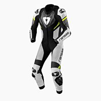 Hyper Speed 2 One Piece Motorcycle Race Leather Suit BW