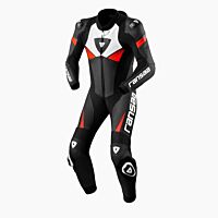 Turbo Shift One Piece Leather Motorcycle Racing Suit BW