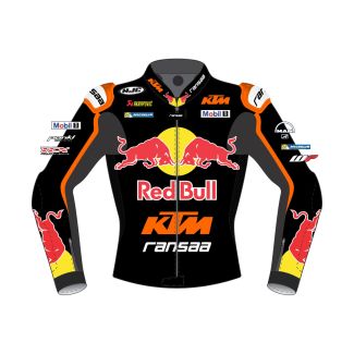 red bull leather jacket