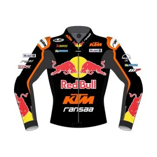 red bull leather jacket