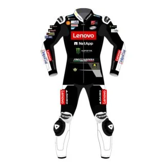 Racing Suit Leather – Francesco Bagnaia Winter Test Ducati One Piece Racing Leathers MotoGP 2023 front