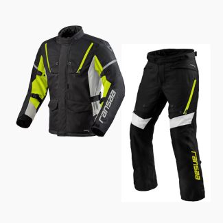 Horizon Motorcycle Riding Rain Suit Front