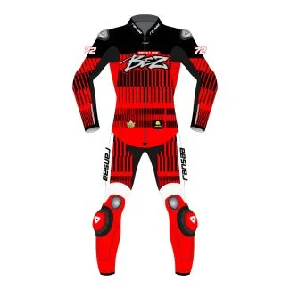 Marco Bezzecchi Red Racing Suit MotoGP 2024 Winter Test