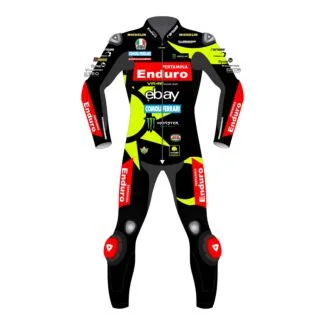 Marco Bezzecchi VR46 Suit British GP 2024