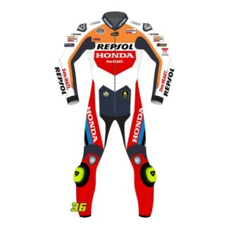 repsol leather suit