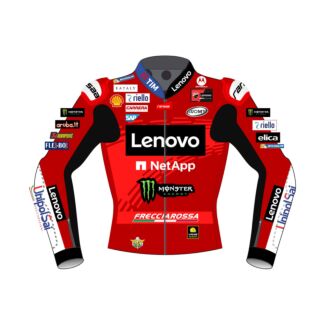 Francesco Bagnaia Ducati Leather Racing Jacket MotoGP 2024