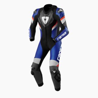 Hyper Speed 2 One Piece Motorcycle Race Leather Suit Front
