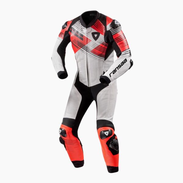 Alpha Combi One Piece Leather Motorbike Race Suit