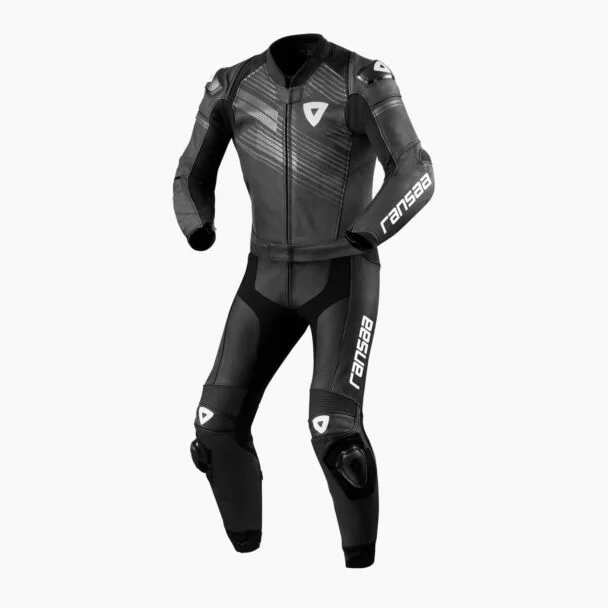 Alpha Combi Piece Leather Motorbike Suit for Men