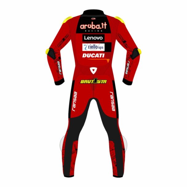 Alvaro Bautista Aruba It Lenovo Race Suit WSBK 2023 Front