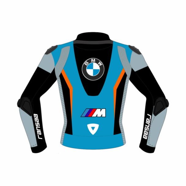 BMW Race Jacket	- BMW Leather Racing Jacket Back