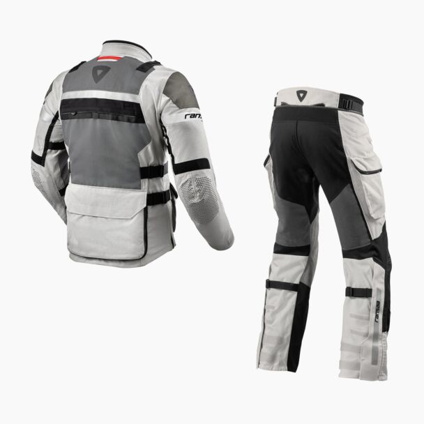 Cayenne Motorcycle Waterproof 2-Piece Textile Suit Back