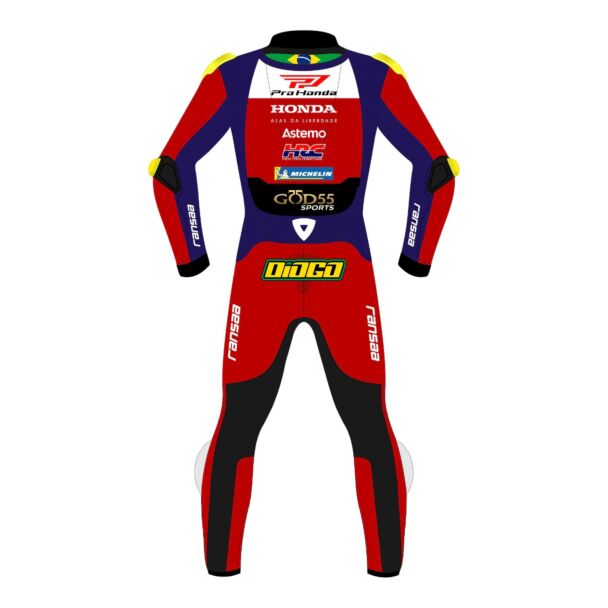 Diogo Moreira Suit Pro Honda LCR MotoGP 2026 Back View