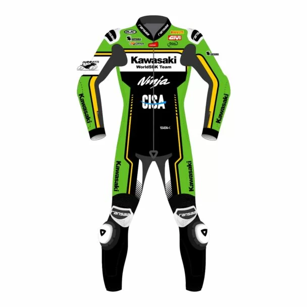 クスクス Kawasaki Ninja Suit - Garrett Gerloff WSBK 2025, ORDER NOW!