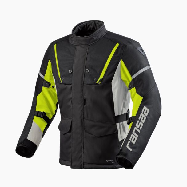 Horizon Motorcycle Riding Rain Jacket Front