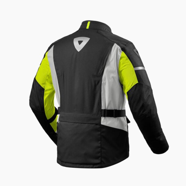 Horizon Motorcycle Riding Rain Jacket Back