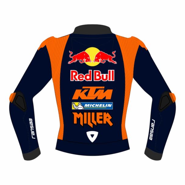 Jack Miller Red Bull KTM MotoGP Sportbike Jacket 2023 Back