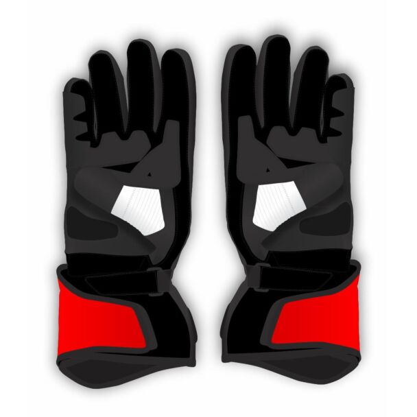 Jonathan Rea Winter Test 2023 Motorcycle Racing gloves Gloves front