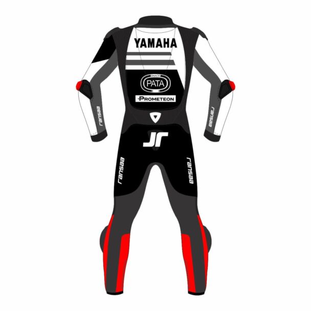Yamaha Leather Suit - Jonathan Rea Winter Test Suit SBK 2023 Back