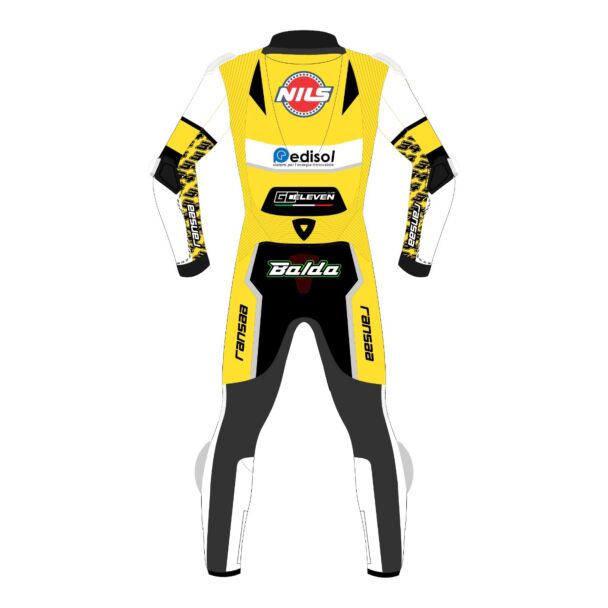 Lorenzo Baldassarri Suit Team Go Eleven Ducati WSBK 2026 Back View