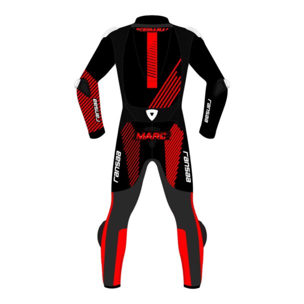 Racing Track Suit - Marc Marquez Ducati Winter Test Suit 2023 Back