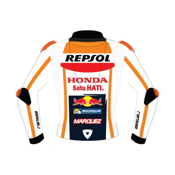 Honda Repsol Jacket Mar Marquez Repsol Motorcycle MotoGP 2023 Jacket Back