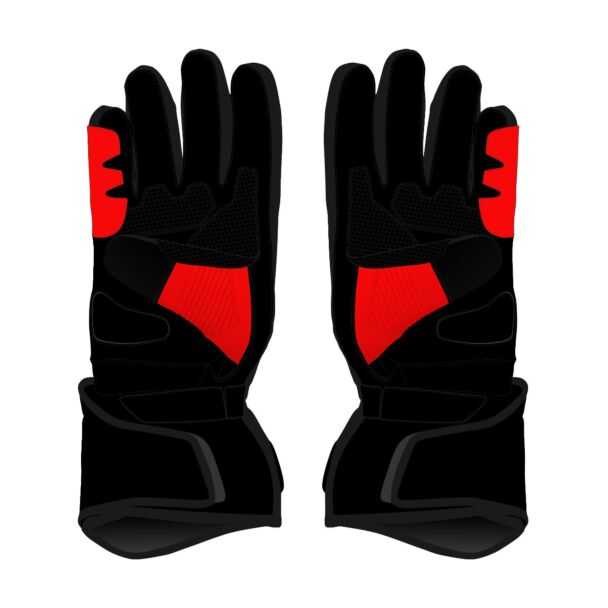 leather motorcycle racing gloves