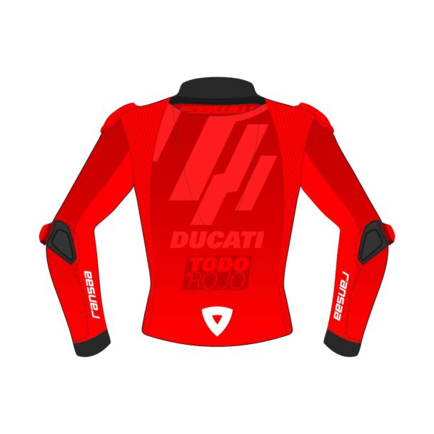 red moto jacket
