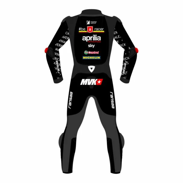 Aprilia Racing Leather Suit Maverick Vinales British GP 2024