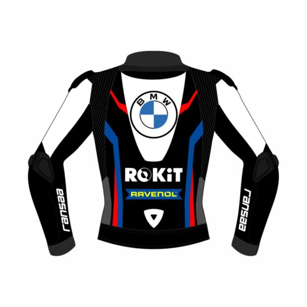 BMW Motorcycle Race Jacket - Michel Van Der Mark SBK 2023 Back