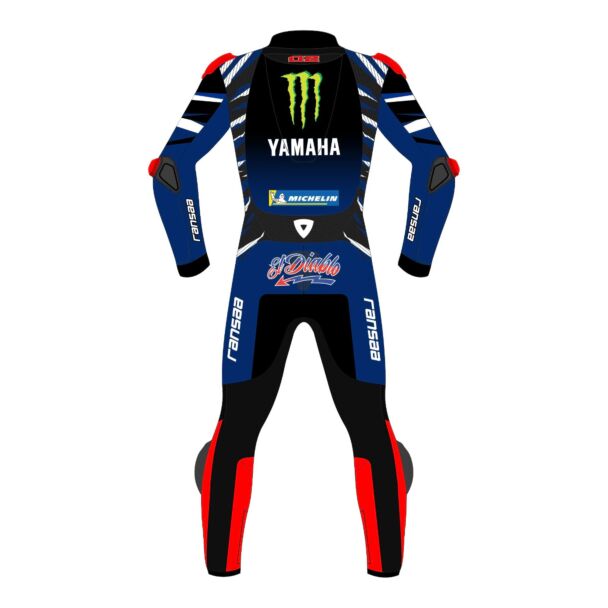 Monster Energy Suit Fabio Quartararo Yamaha MotoGP 2026 Back View