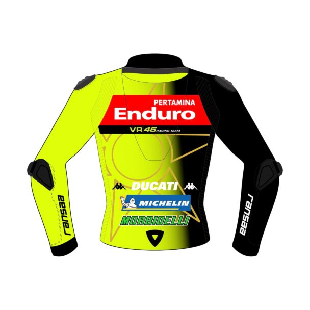VR46 Jacket Franco Morbidelli MotoGP 2026 Back View