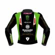 Jacket Racing Motorcycle - Alex Lowes Team Kawasaki Jacket Back