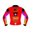 ducati red jacket back view